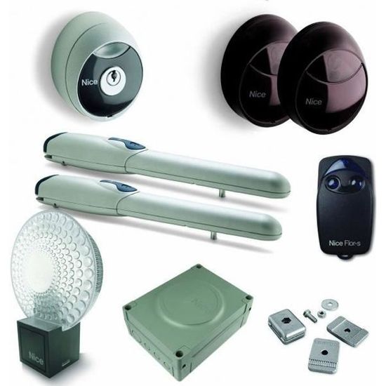 Kit automatisme Complet WingoKit 4024 NICE pour portail battant — free download