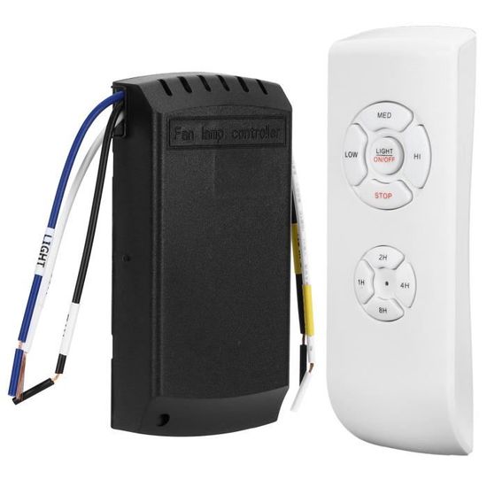 Sans Fil Ventilateur Télécommande Kit Universel Avec 4 Timing 3 Vitesses De Ventilateur De
