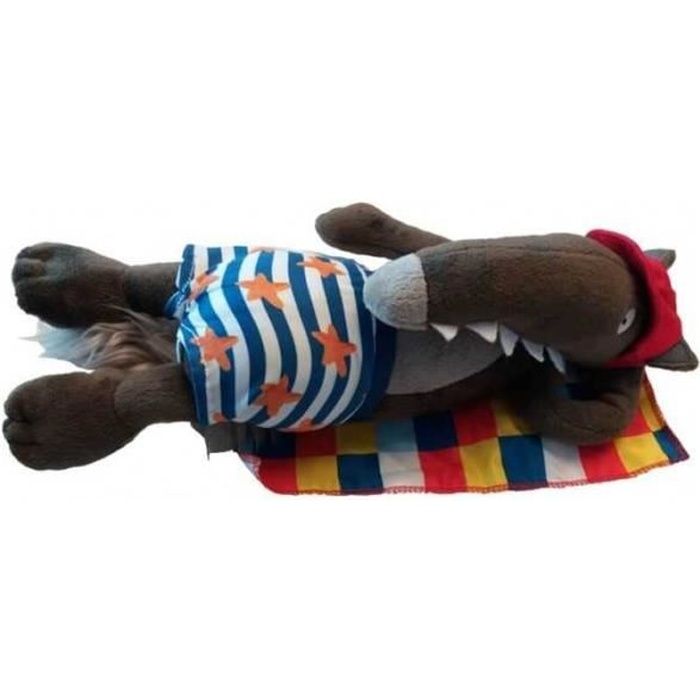 Ma Peluche Loup - À la plage