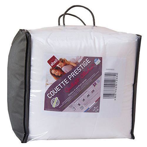 Abeil 15000001268 - COUETTE -   Prestige Couette Coton/Polyester Blanc 240 x 260 cm