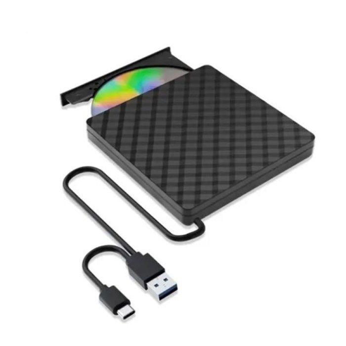Graveur Lecteur de DVD externe portable USB 3.0 Lecteur de CD/DVD-RW Disqueur/graveur Pour PC portable