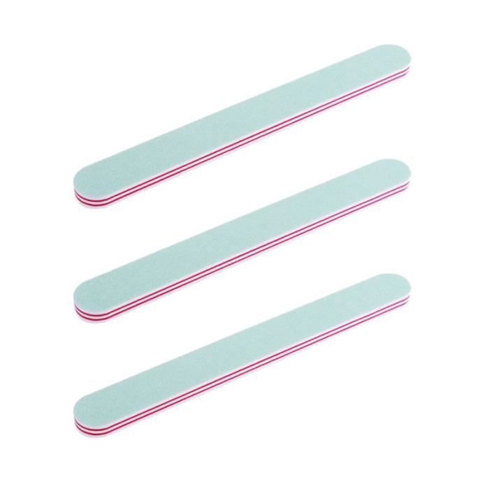 3pcs limes à ongles coeur rouge éponge tampons à à outils de manucure pour LIME A ONGLES - POLISSOIR - BLOC BLANC - PIERRE PONCE