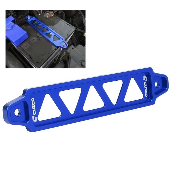 Support Fixation Batterie Aluminium Avec Sangle Pour TRAXXAS 1/8 6S MAXX SLASH 102076-4 - Rouge