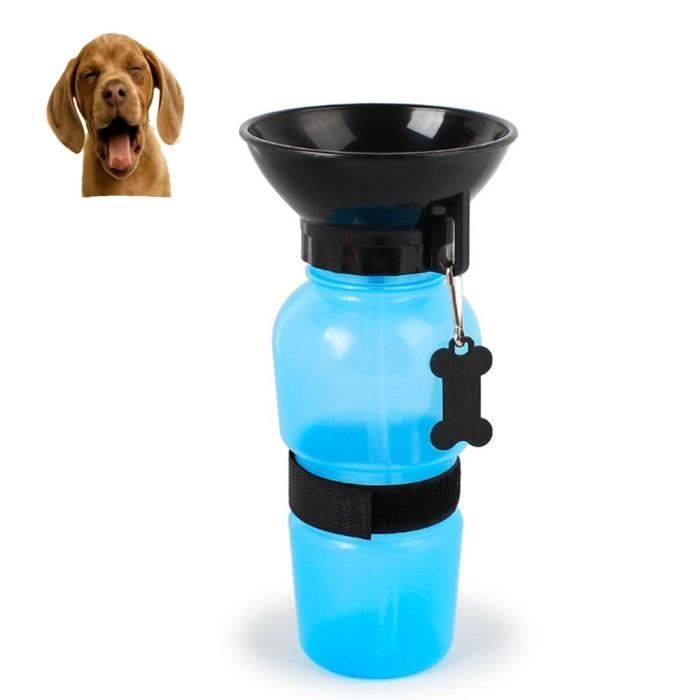 Bouteille d'eau pour Chien pour Outdoor Sport Voyage avec Sangle Portable Chien Mug, extérieur Feed Gourde pour Animal Domestique