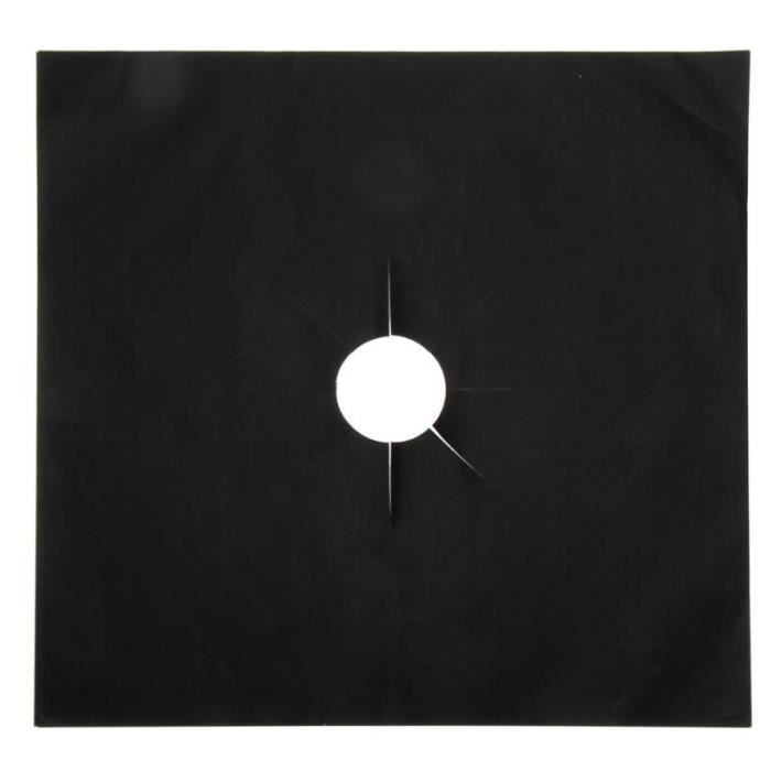 Couvercle réutilisable de protection pour cuisson - Pour cuisinière à gaz, couvercle de protec - Modèle: Black 1PCS - WMGJMXA00365
