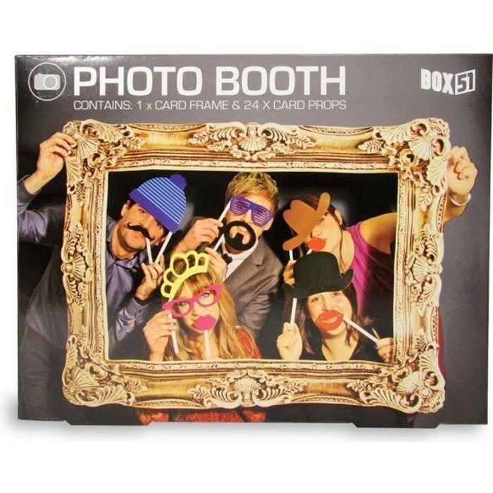 Coffret d'Accessoires pour Photo avec Cadre