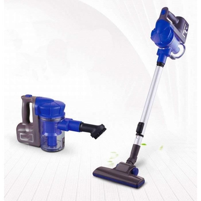 ASPIRATEUR TRAINEAU JIS Petit Aspirateur Portable Haute Puissance Portable Petit Aspirateur Silencieux Portable, Bleu, 435 * 175234