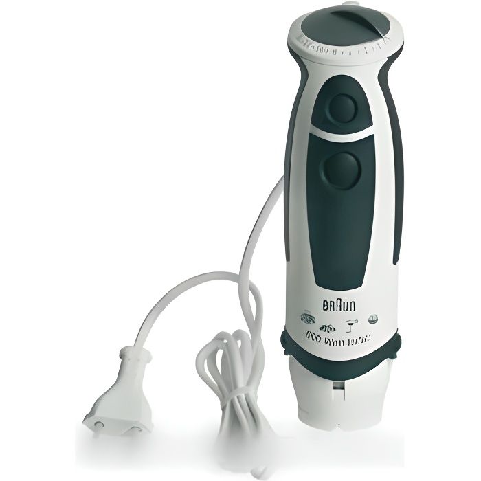 BLOC MOTEUR COMPLET, BLANC/GRIS MQ5000 POUR BATTEUR BRAUN - BVMPIECES