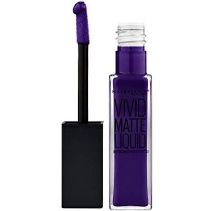 Maybelline Color Sensational Vivid Matte Liquid Lipstick, Number 48, Wicked Berry
