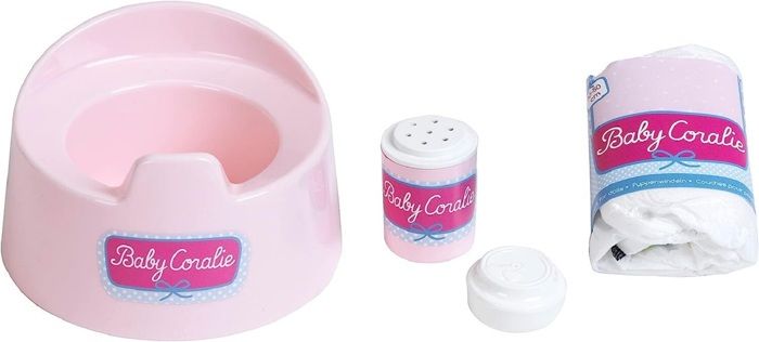 Princess Coralie - Pot pour poupée + accessoires
