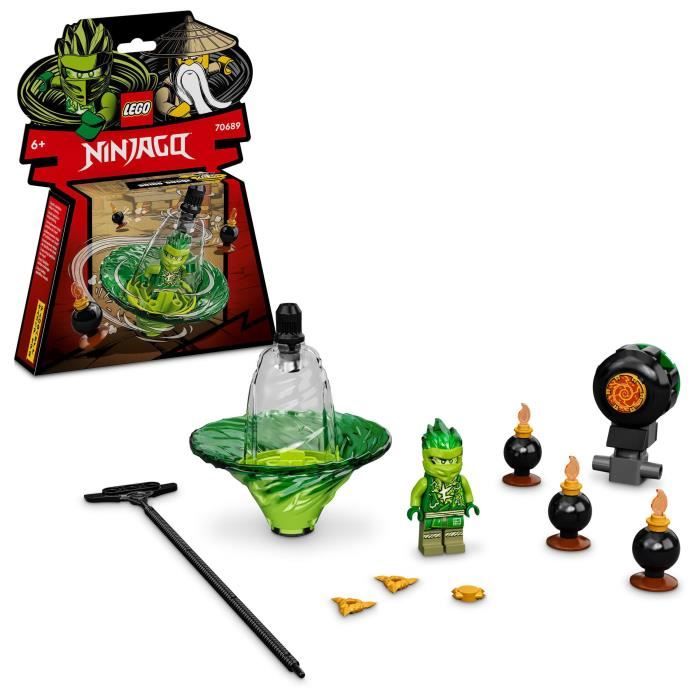 LEGO® Ninjago 70689 L’Entraînement Ninja Spinjitzu de Lloyd, Toupie Pour Enfants