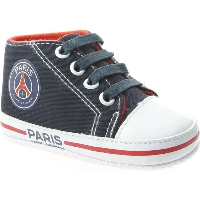 Baskets montantes PSG - Collection officielle PARIS SAINT GERMAIN - Bleu