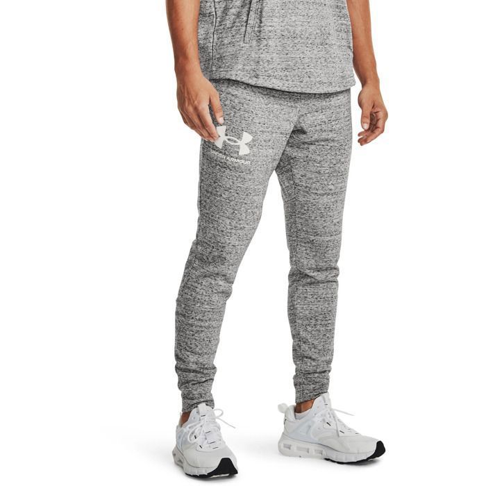 Pantalon de jogging Under Armour Rival Terry - blanc/blanc - L