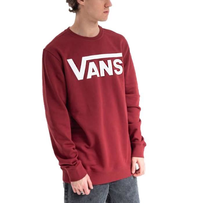 Vans Sweatshirt Classic II Rouge pour Homme