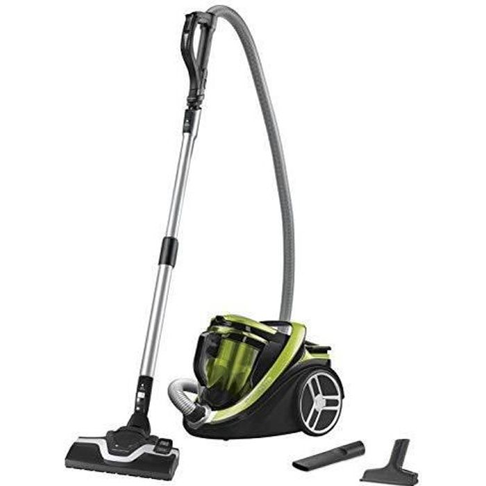 Rowenta Silence Force Cyclonic Aspirateur sans sac, Silencieux, Performant, Ergonomique, Capacité 2,5 L RO7612EA