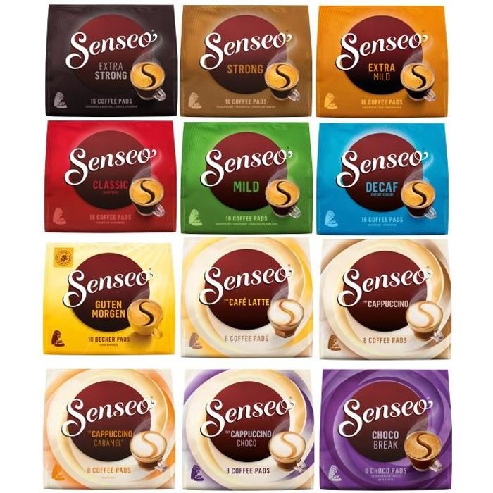 SENSEO Café lot de146 Dosettes Pods