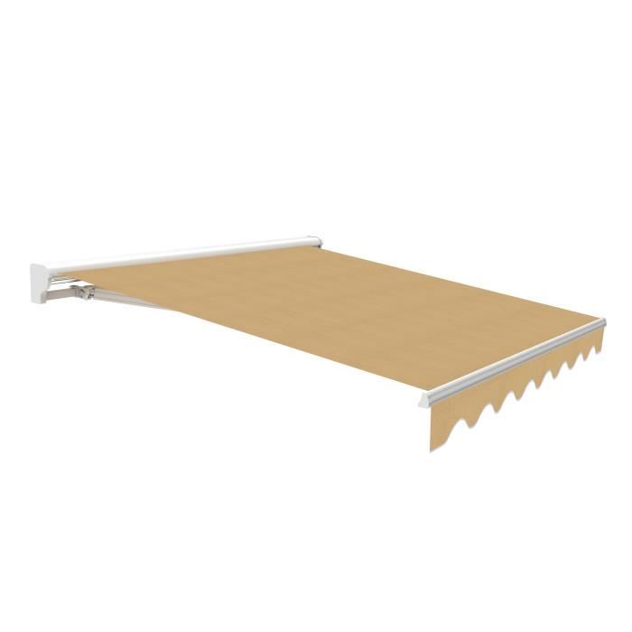 SmartSun Store banne complet manuel 3x2m beige