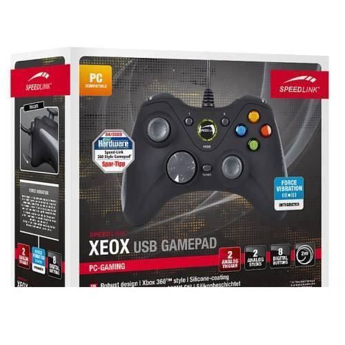 PC Manette Analogique USB - Style Xbox 360