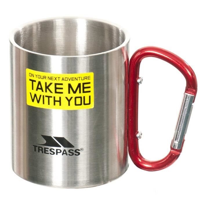 Trespass UUACMIJ30002_SILP001 - COMMUTATEUR KVM - Bruski Tasse Mixte Adulte, Argent