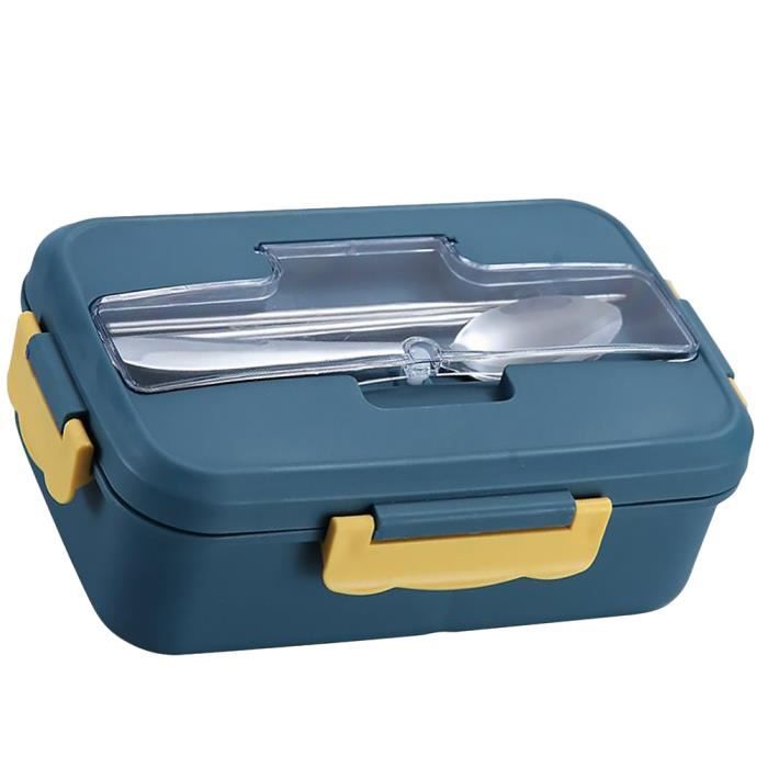 1 pc Boîte À Bento Réutilisable Durable Compartiment Lunch Conteneur Transporteur De Nourriture pour LUNCH BOX - BOITE A REPAS