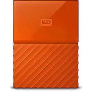 WD My Passport 4To Orange + 1 Housse Rigide Offerte