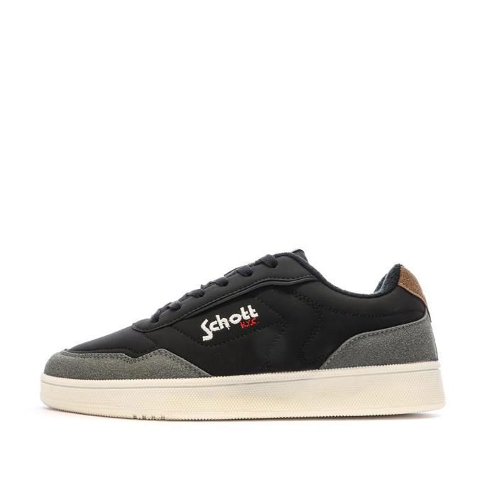 Schott Baskets Noires Homme Schott Titan