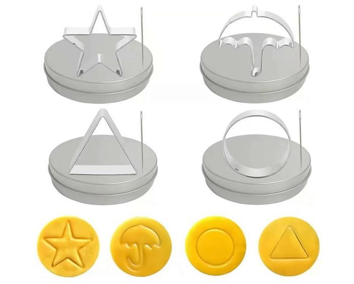 Lot De 12 Emporte-pièces Zavaca – Acier Inoxydable, Formes étoile, Cœur, Fleur, Cercle, 3 Tailles Chacune