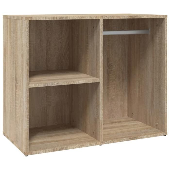 Armoire de dressing - mango - Chêne Sonoma 80x40x65 cm - Bois dingénierie M1903