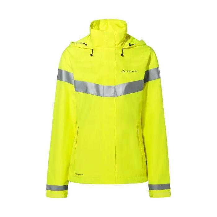 Veste imperméable femme VAUDE Luminum - neon yellow