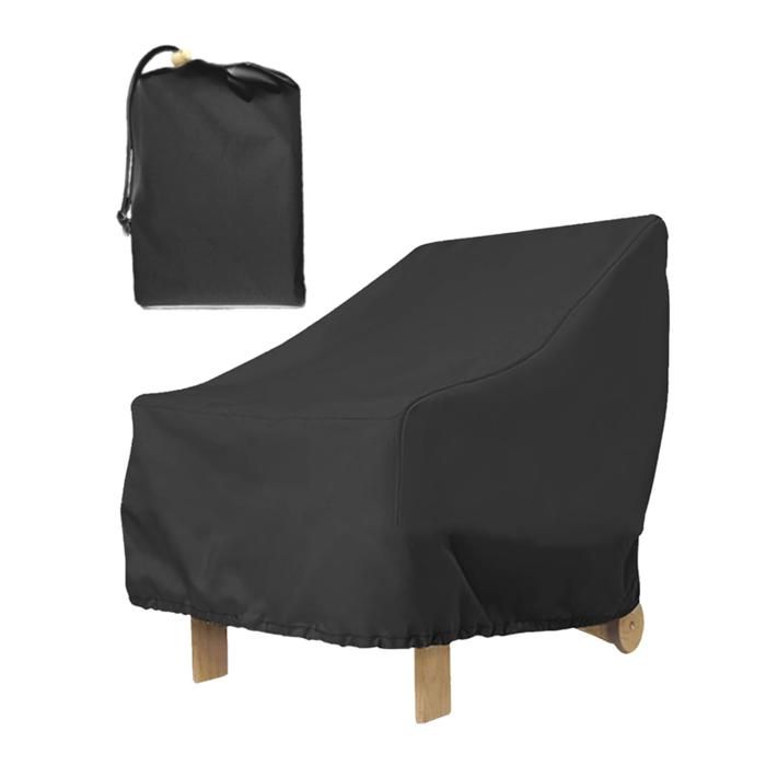 Housse de meuble - avec poche de rangement et assise profonde - Housse imperméable 210D - 80 x 85 x 91 cm