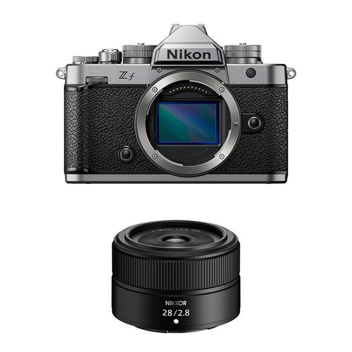 Hybride Nikon appareil photo hybride zf silver + objectif z 28mm f/2.8