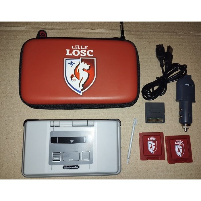 Console Nintendo Ds Grise Print Super nintendo restauré avec coque neuve + Pochette + 1 jeux NDS Phat Fat Tank Reconditionné - Nintendo reconditionné disponible sur Cdiscount Seconde Vie