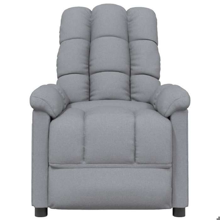 HSFTOP Fauteuil Massant - Chiase-Canapé Fauteuil adulte - 74x99x102cm - Gris clair Tissu 9_274349