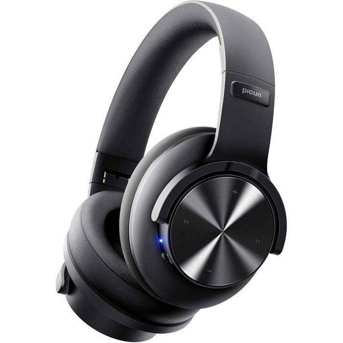 Casque Bluetooth Picun B8 - Over-ear pliable 120h autonomie 3EQ et Mode Gaming