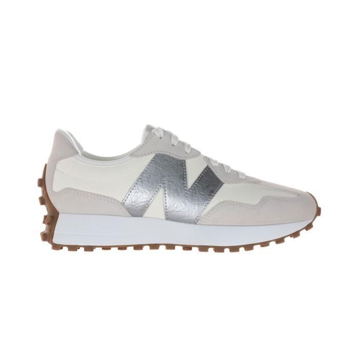 Baskets femme New Balance 327 coloris beige blanc et gris W327240 Baskets femme New Balance 327 coloris beige blanc et gris W327240