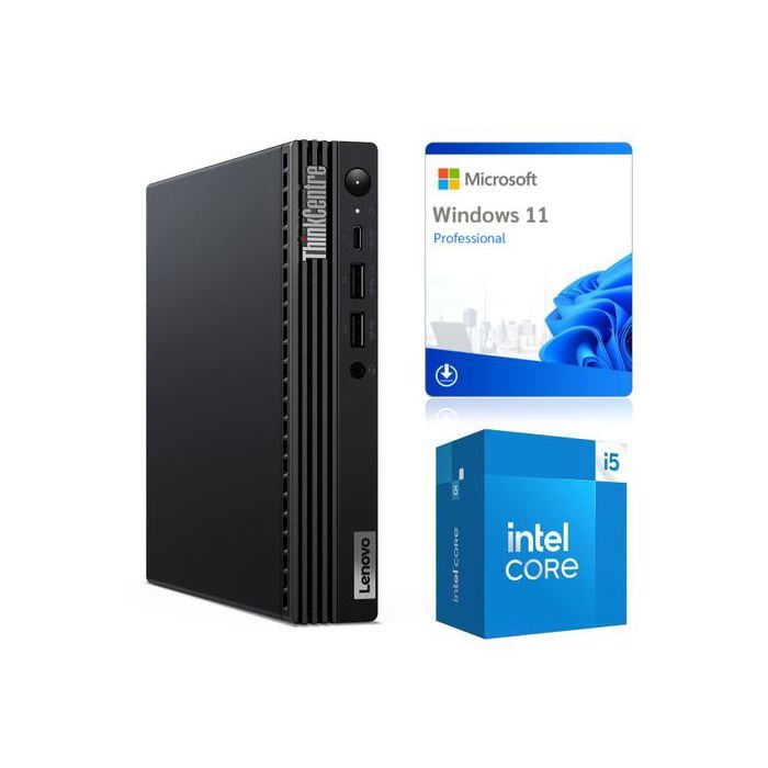 Ordinateur miniature Lenovo ThinkCentre M80q Tiny i5-10500T 16GB 256GB SSD Win11Pro WiFi Classe A