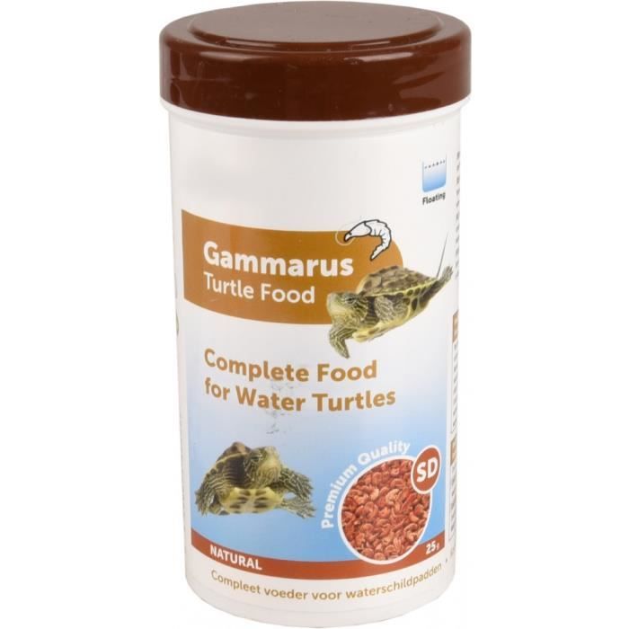 Comparer les prix de Gammarus Aliment Naturel pour tortues d'eau 25 g, 250 ml - animallparadise 16 Marron