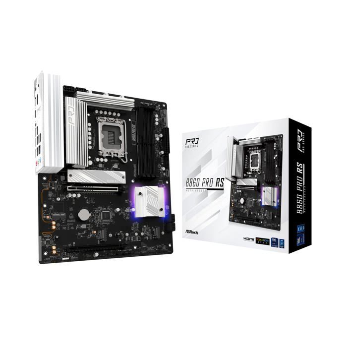 90-MXBRM0-A0UAYZ Carte Mère ASRock B860 Pro Race Sport (Intel LGA 1851)