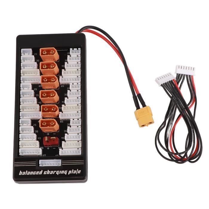 Carte D'équilibrage Parallèle Pour Batteries LiPo 2S à 6S - Prise De Chargeur - Neuf Générique