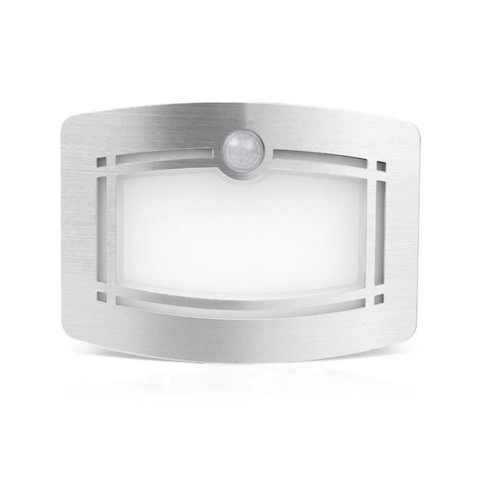 Détection de mouvement Closet Lumières mur de lumière de luxe en aluminium bâton sur Partout lampe murale Lumière de sécurité