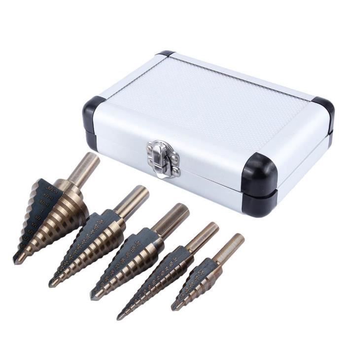 Foret Hélicoïdal 9mm HSS-E Cobalt M42 Revêtu Titane - Pour Inox, Acier, Aluminium - Tige Droite