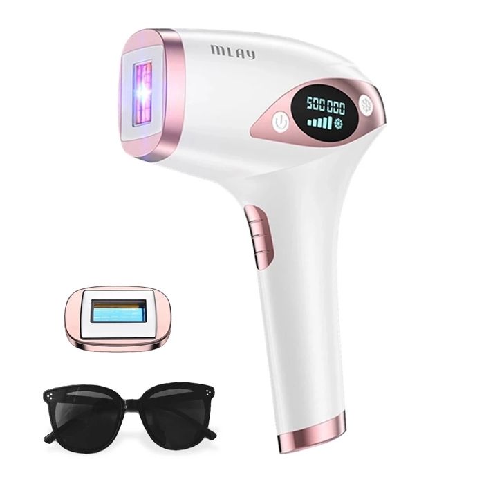 KINSEIBEAUTY &Eacute;pilateur lumi&egrave;re puls&eacute;e -  - Mlay T4 - 500000 flashs - Indolore - Fonction de refroidissement 