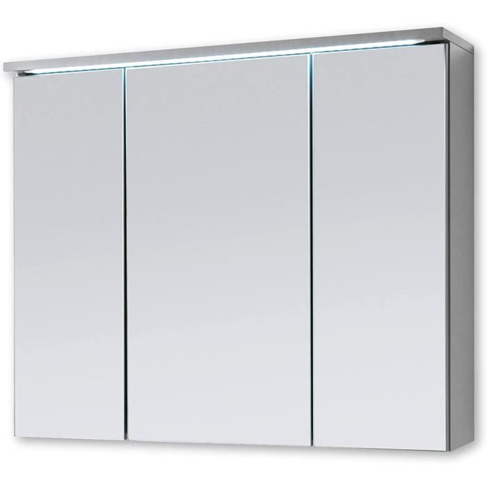 Two Spiegelschrank Armoire Miroir de Salle de Bain avec clairage LED