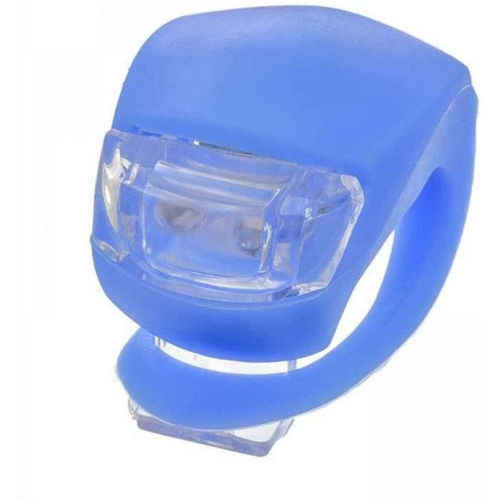 Feu Arrière Vélo LED En Forme De Cœur - Étanche, 3 Modes (Flash/Strobe/Constant) - Pour Selle, Guidon, Sac
