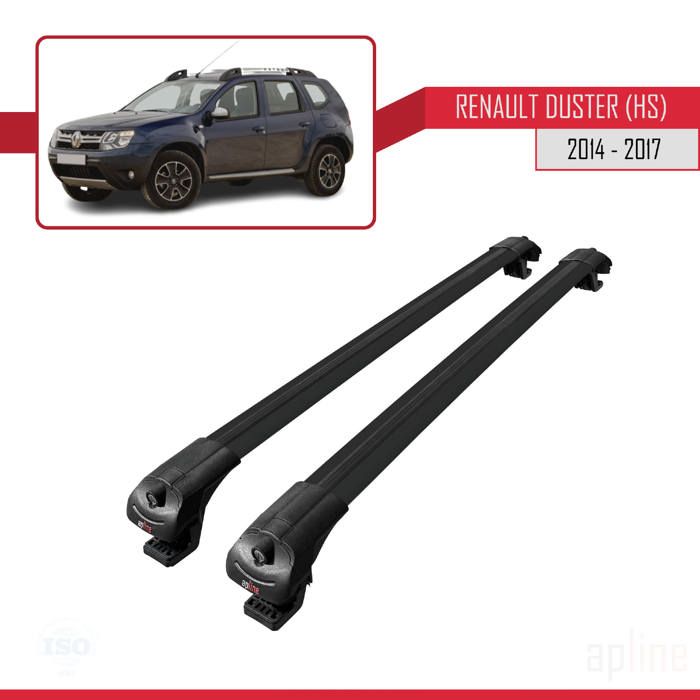 Barres De Toit Apline Pour Renault Trafic (2001-2014) | Modèle Fly 3 Barres | Noir | Charge 225kg à L'arrêt