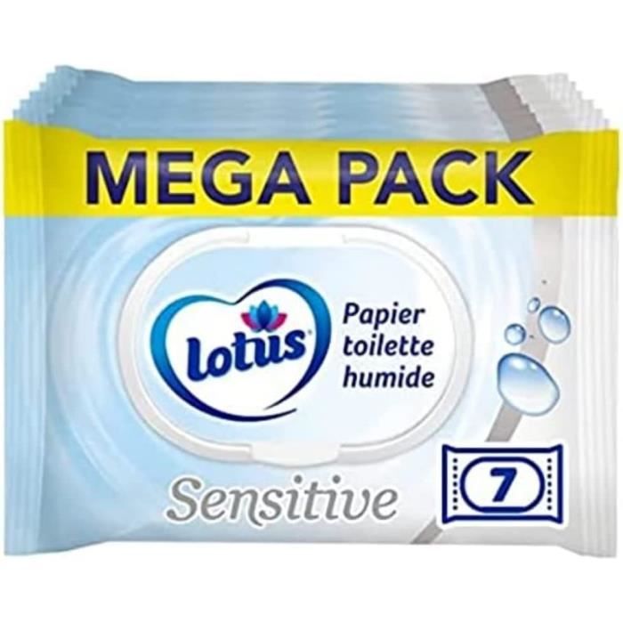 Papier Toilette Humide Sensitive Sans Colorant, Ni Parfum Fibres Fsc 100 D’Origine