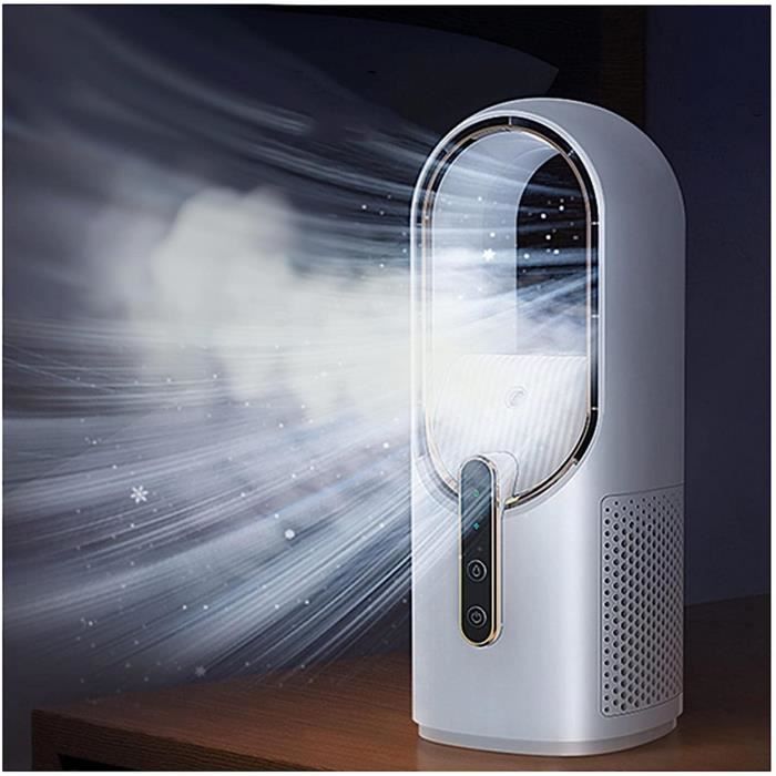 Climatiseur Mobile Sans Évacuation, Rechargeable Par Usb,Avec Humidificateur Ventilateur De