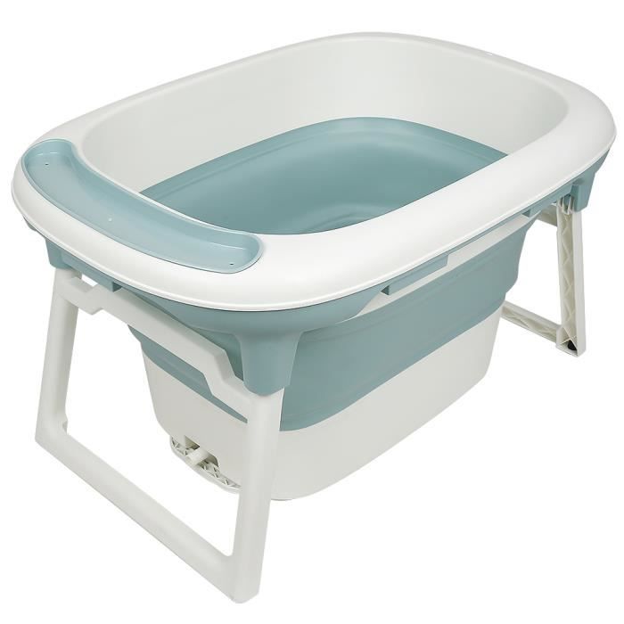 3-en-1 Baignoire Bébé Rétractable et Pliable * Bleu - Cdiscount