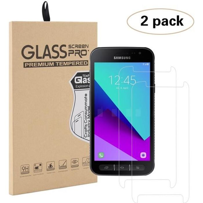 Lot/ Pack Film Verre Trempe Protecteur Samsung Galaxy Xcover 4 SM-G390F Lot/ Pack Film Verre Trempe Protecteur Samsung Galaxy Xcover 4 SM-G390F