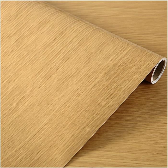 Adhésif Décoratif Pour Meubles, Armoires, Murs, Cuisine, Salles De Bain Imitation Bois Blanco Y Madera B 80x210 Cm 88832582